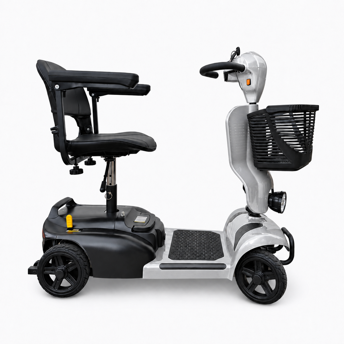 Silver Newbi Move QuadPack 4-part portable mobility scooter