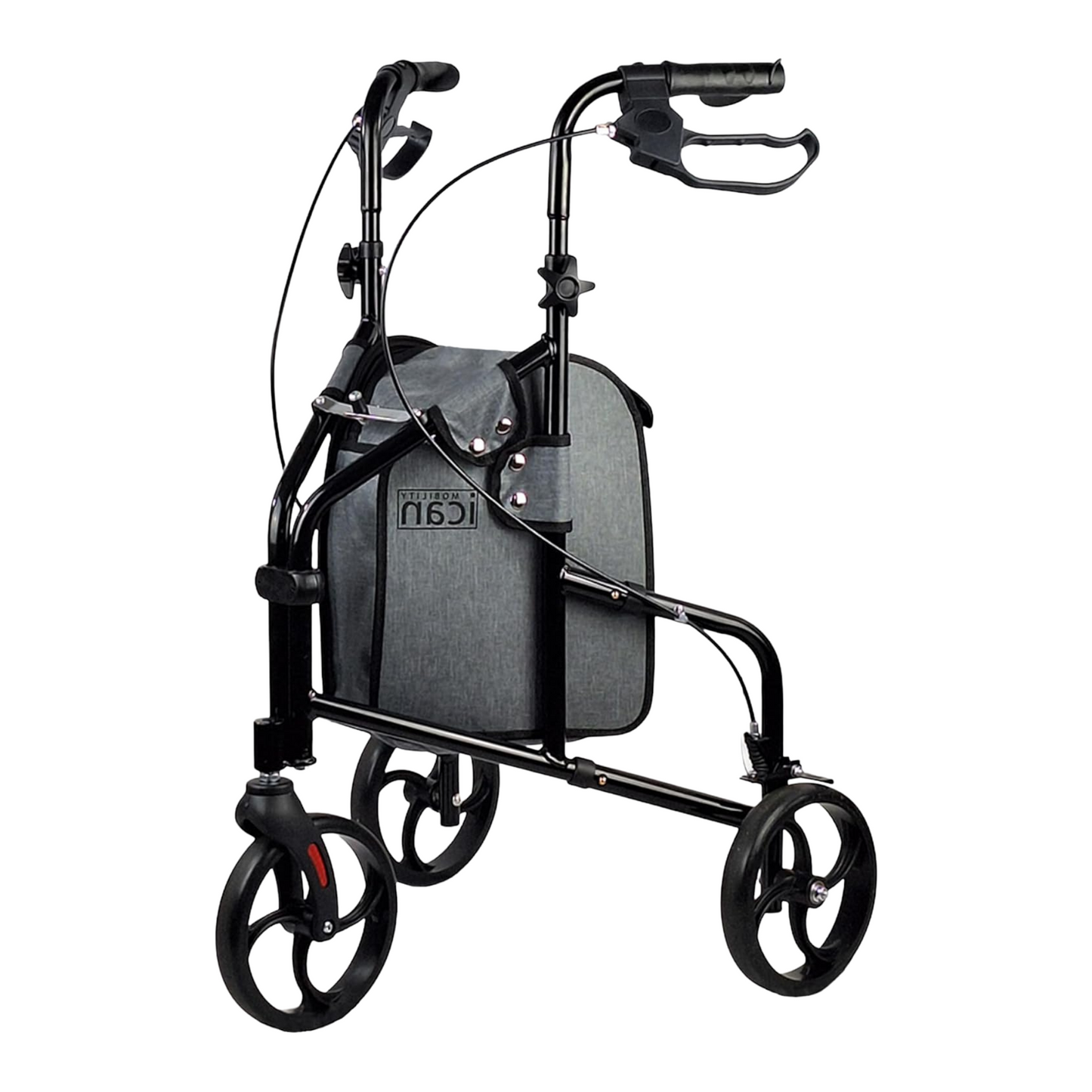 Ultra Lightweight 3-Wheel Rollator Walker – Compact & Agile (R-33)