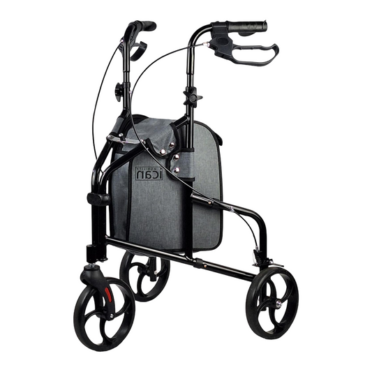 Ultra Lightweight 3-Wheel Rollator Walker – Compact & Agile (R-33)