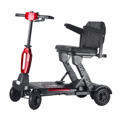 SwiftFold Auto – Automatic Folding Mobility Scooter with Remote Control