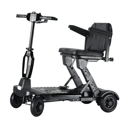 SwiftFold Auto – Automatic Folding Mobility Scooter with Remote Control
