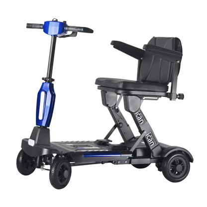 SwiftFold Auto – Automatic Folding Mobility Scooter with Remote Control