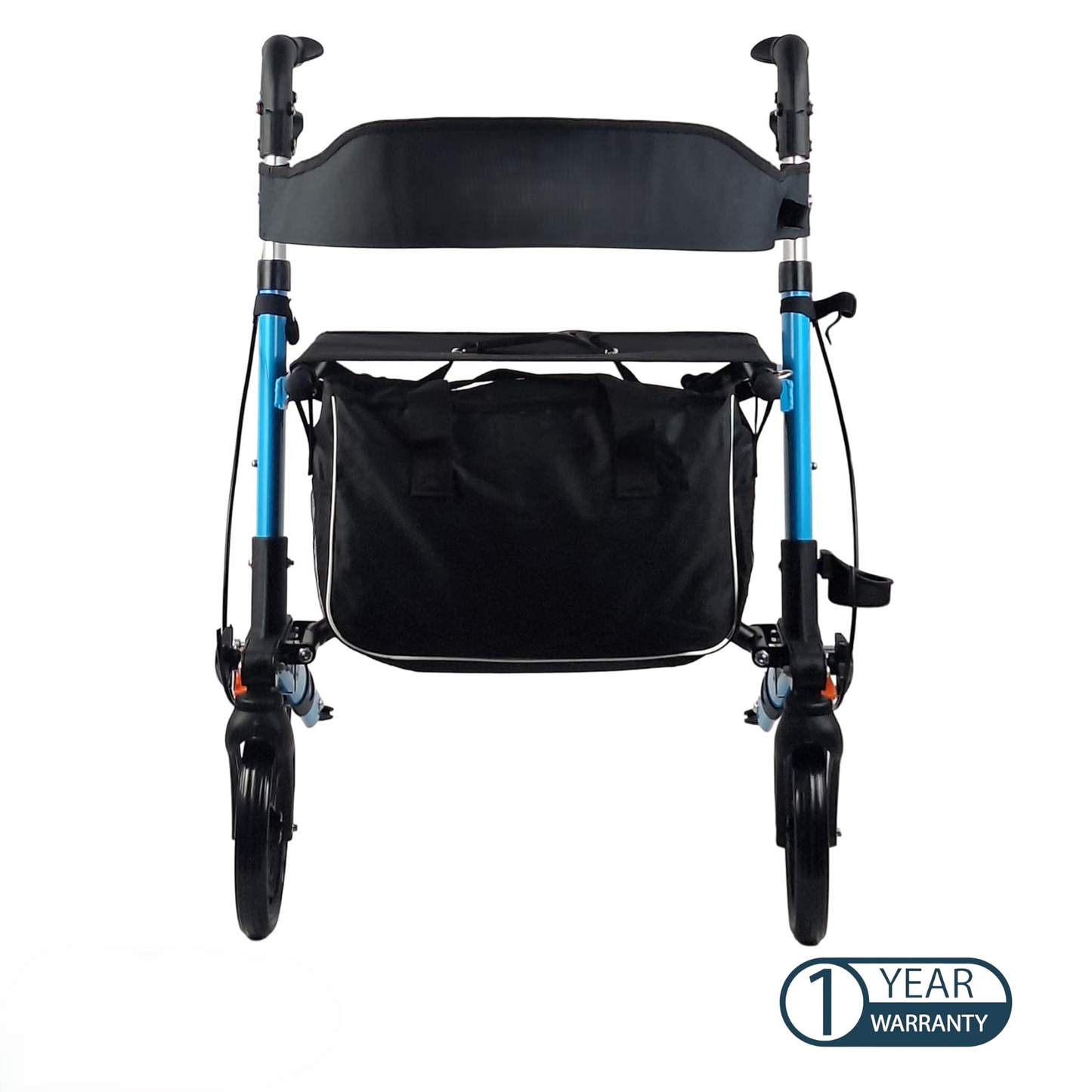 Ultra Lightweight Folding Rollator Walker – Comfort & Storage (R-69)