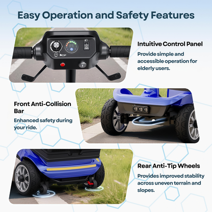 TownCruise everyday mobility scooter – product view 4