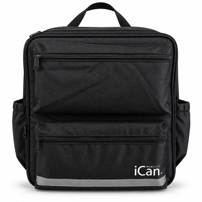 AeroPack expandable mobility scooter rear storage bag front view