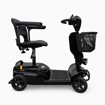Black Newbi Move QuadPack 4-part portable mobility scooter