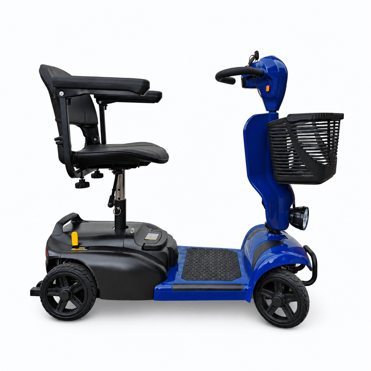 Blue Newbi Move QuadPack 4-part portable mobility scooter