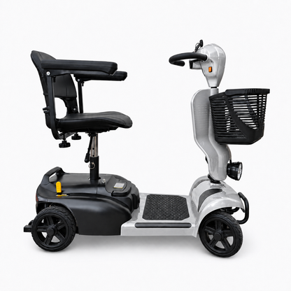 Silver Newbi Move QuadPack 4-part portable mobility scooter