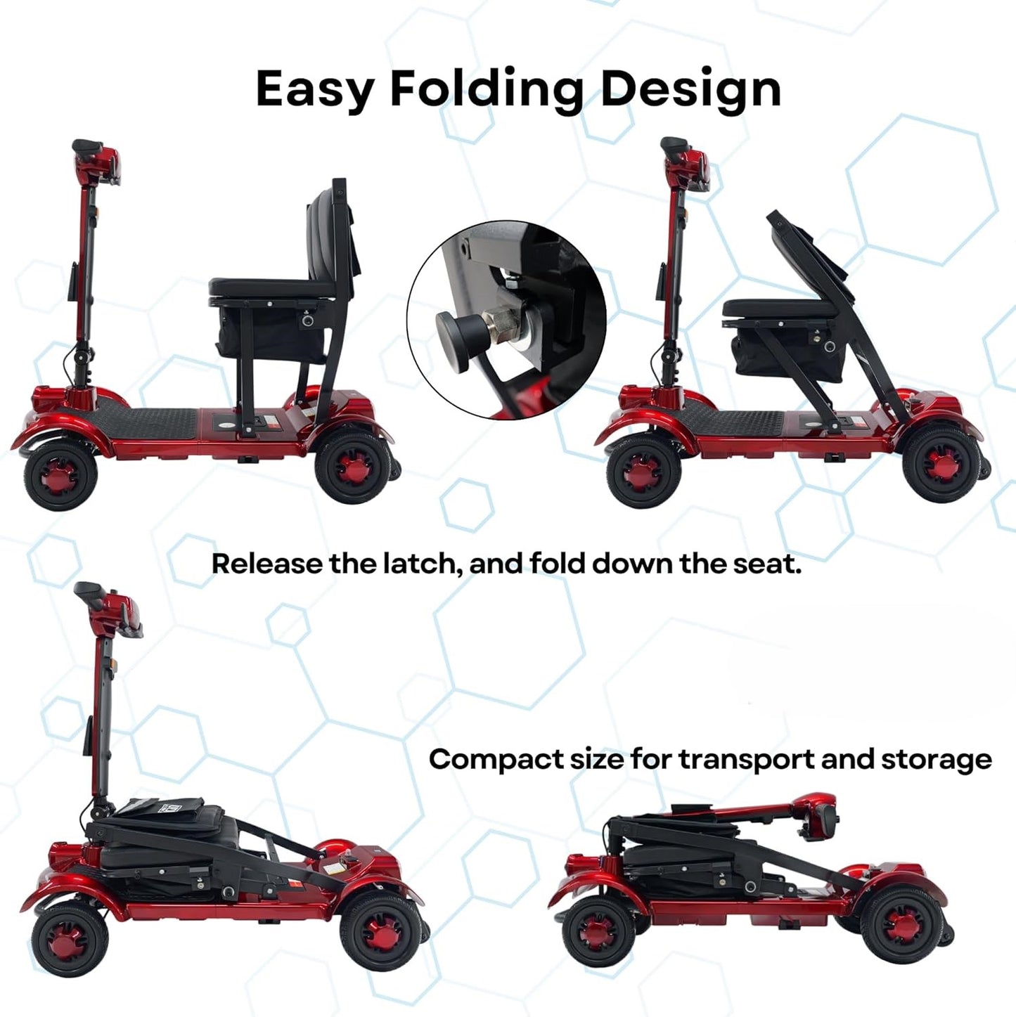 Foldable Electric Scooter – Lightweight Travel Scooter (X-17)